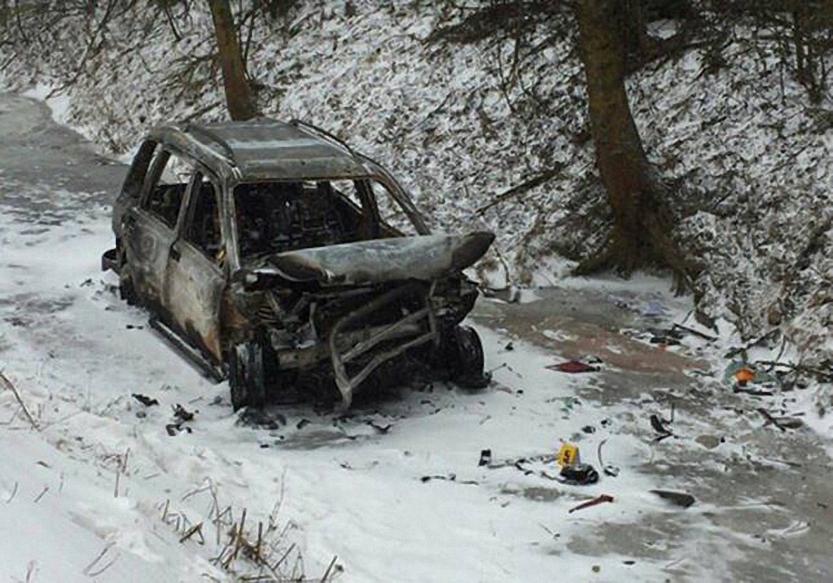Смертельное ДТП под Хмельницким - из-за взрыва автомобиля погибло двое человек