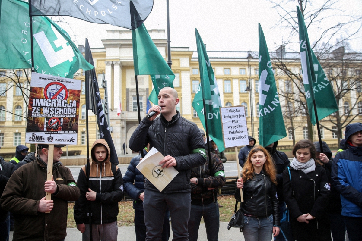 В Польше протестовали против проукраинской миграционной политики
