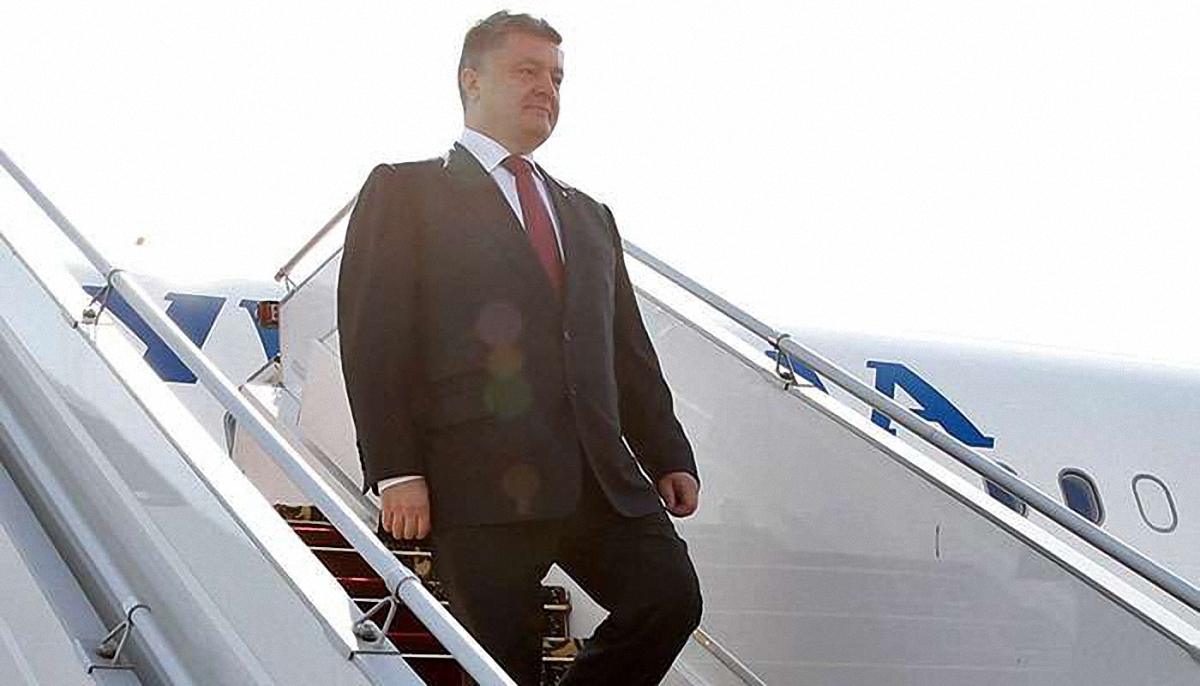Перелеты Порошенко за границу в 2017 обойдутся государству 35,4 млн гривен