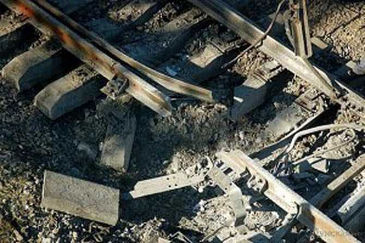 Житель Одесской области подорвал железную дорогу