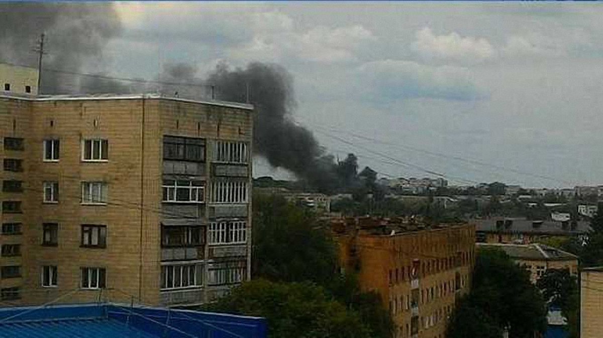 В Ровно возник пожар на территории воинской части