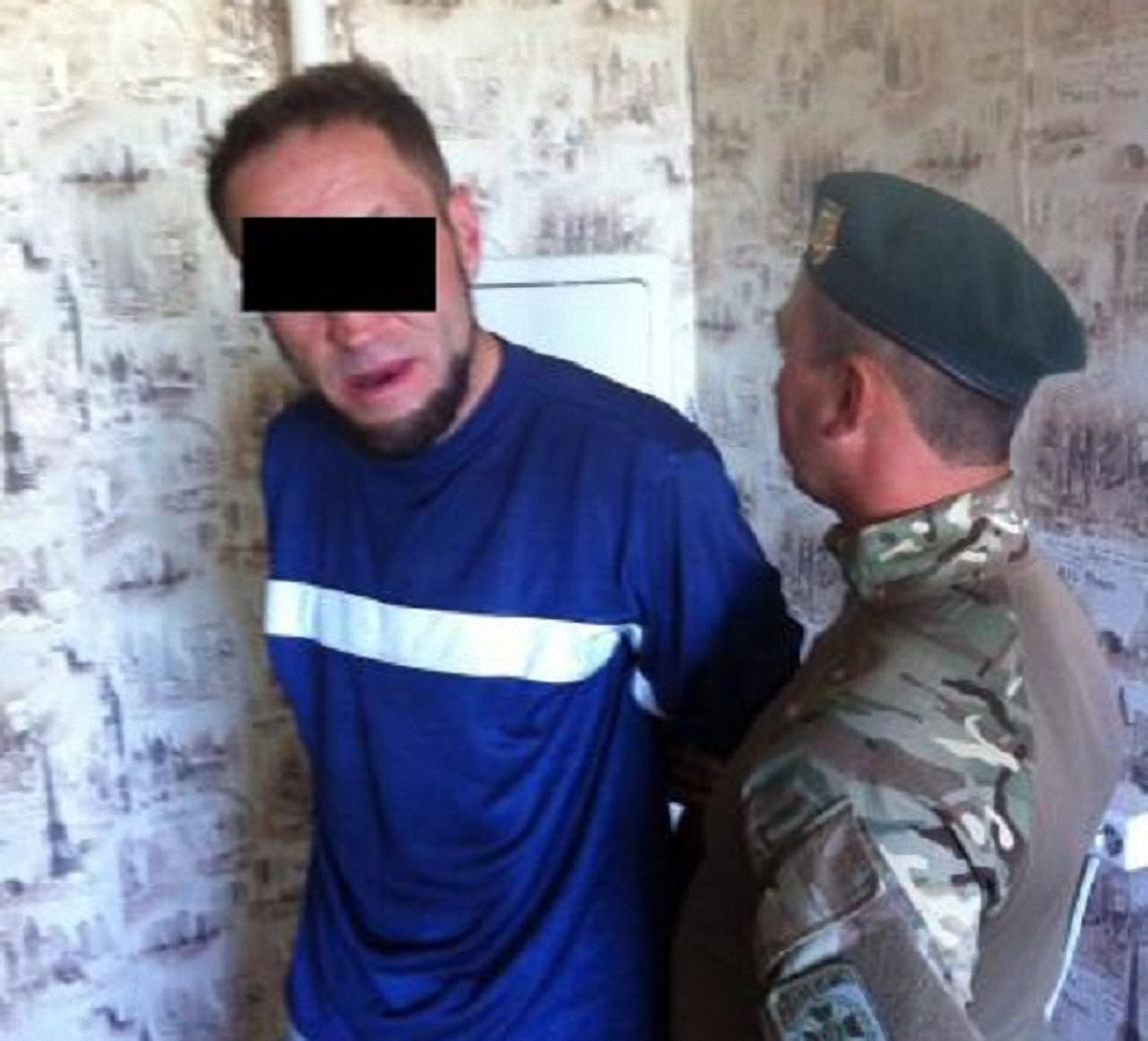 Пограничники задержали разведчика боевиков