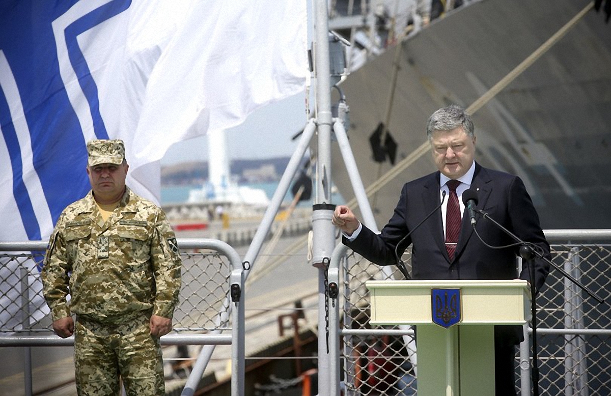 Порошенко: Учения "Си Бриз" - это ответ организаторам гибридных войн