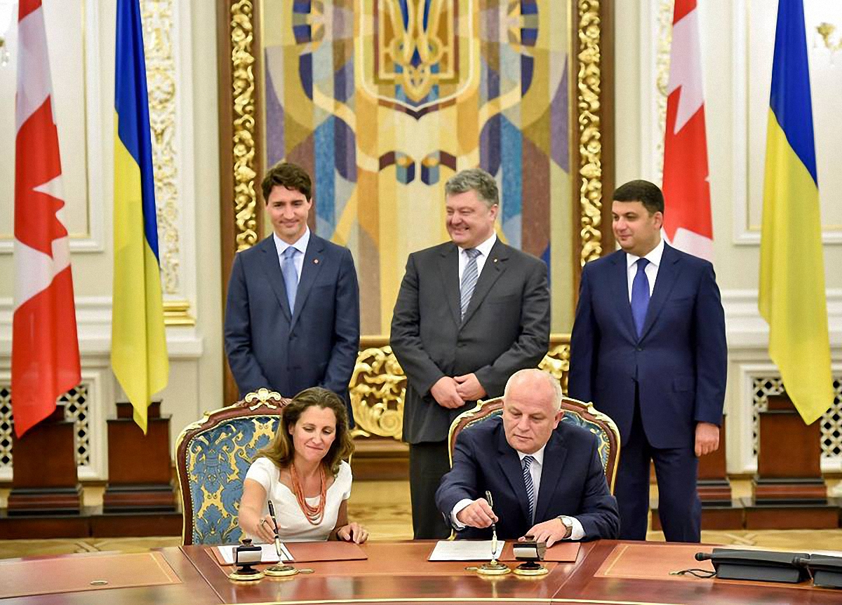 Зона свободной торговли: Канада выделила $13 млн на сотрудничество с Украиной