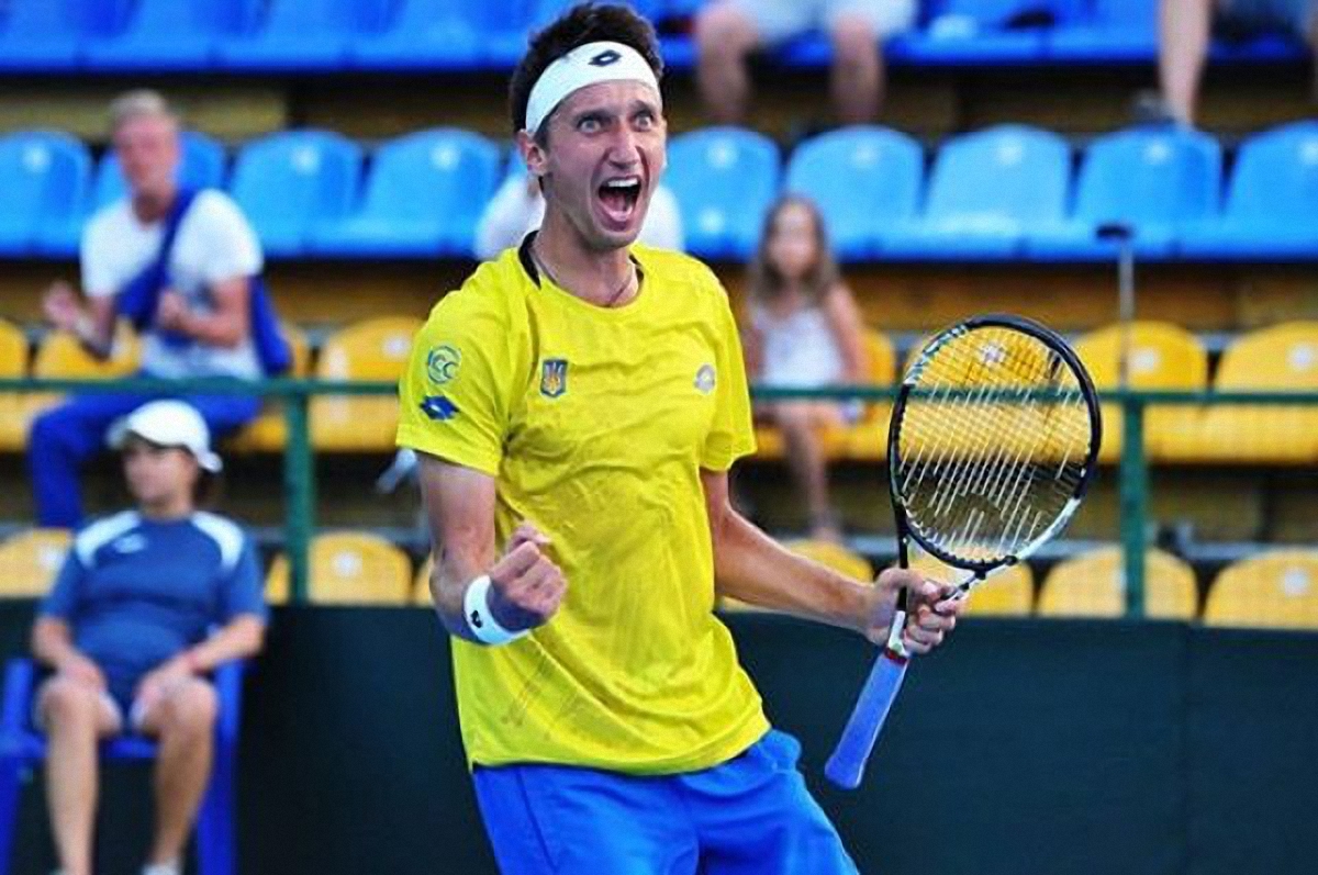 Украинский теннисист Стаховский выиграл турнир в Великобритании