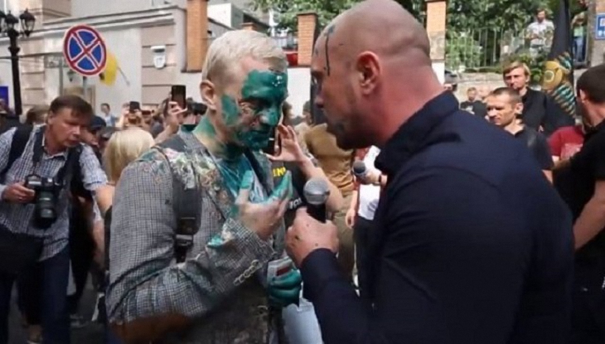Митинг под САП: Кива написал на Шабунина заявление в полицию