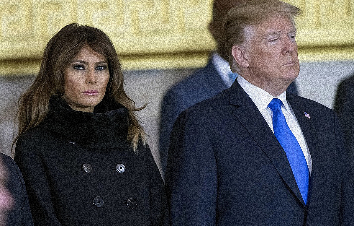 Мелания Трамп публично высказалась против мужа