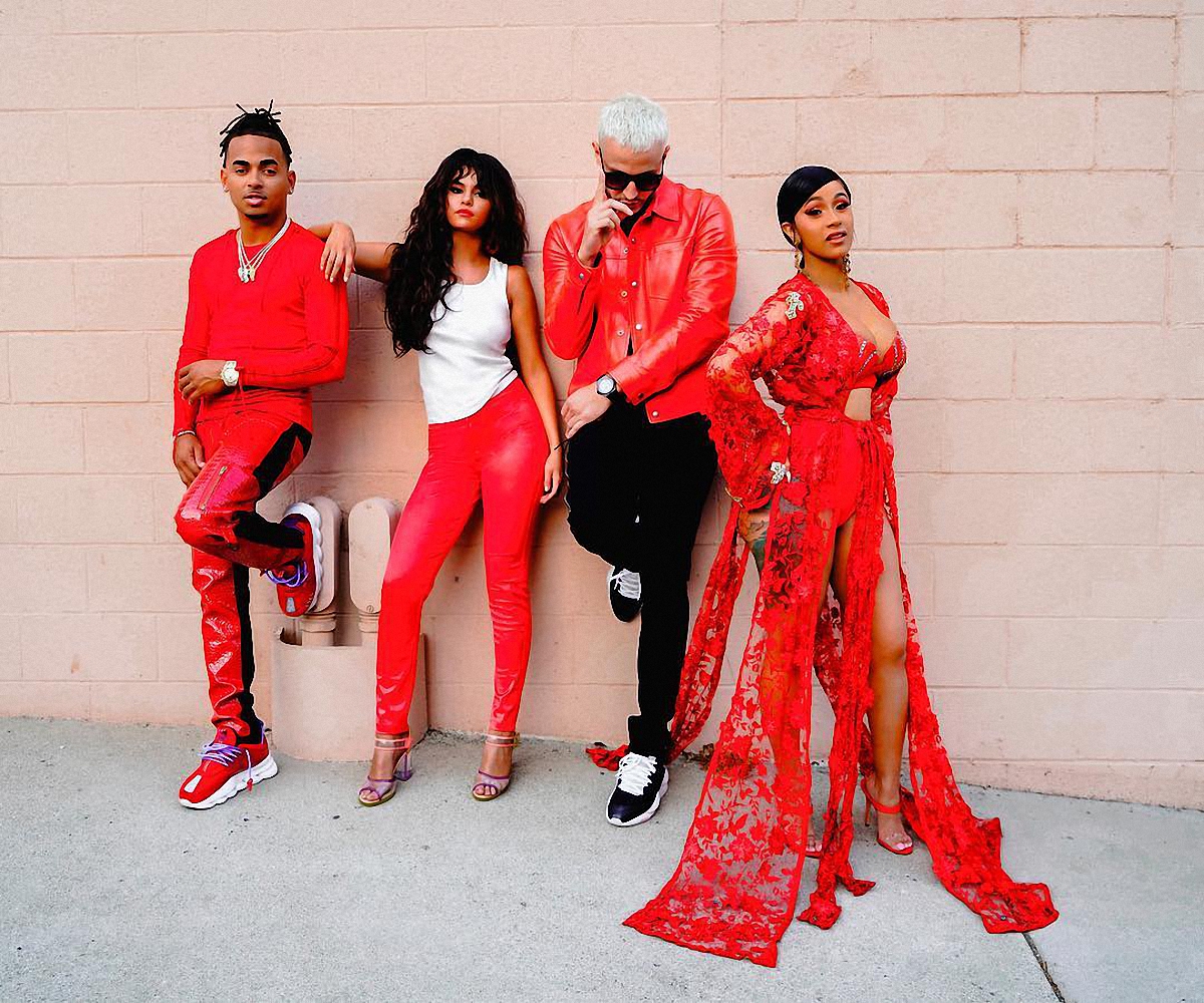 Селена Гомес, Карди Би, Ozuna и DJ Snake выпустили долгожданный клип на общий трек