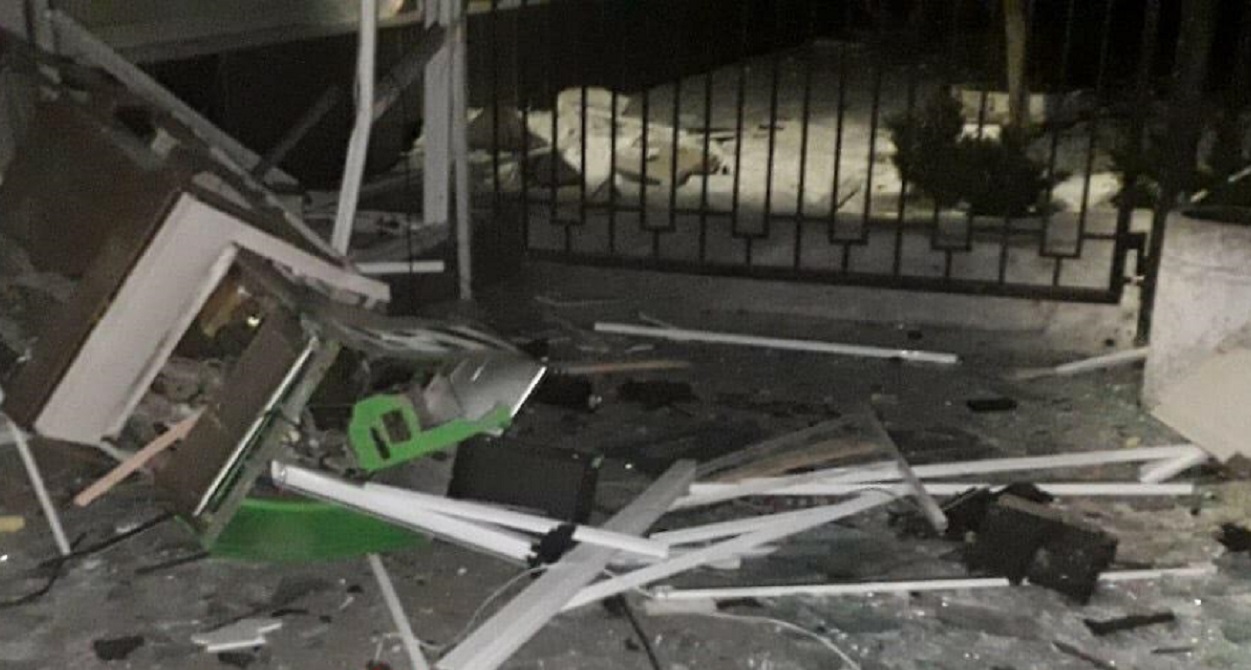 В Харькове взорвали банкоматы