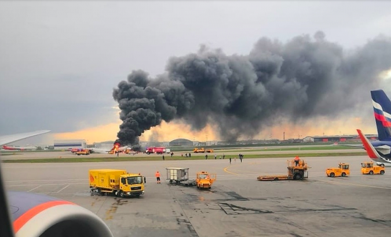 В пожаре на самолете Sukhoi Superjet 100 погиб 41 человек