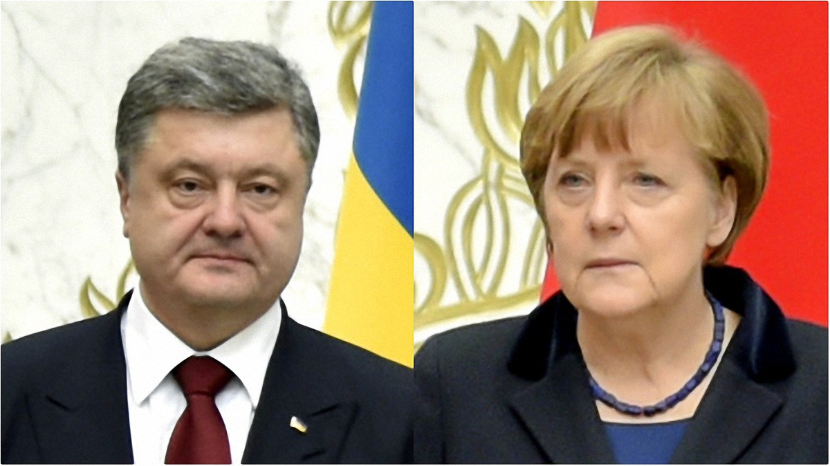 Плрошенко и Меркель обсудили дела насущные  - фото 1