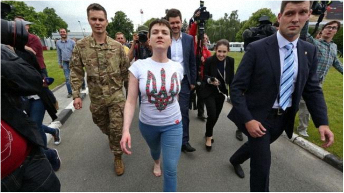 Савченко активизировалась сразу после освобождения - фото 1
