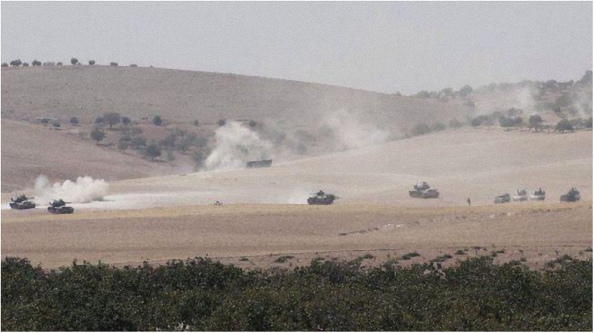 Турция перебросила в Сирию танки Leopard и несколько бронемашин - фото 1