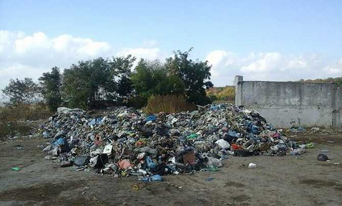 Местные жители не выпускают фуры, пока те не увезут мусор обратно во Львов - фото 1