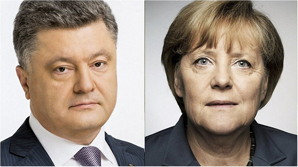 Порошенко и Меркель обсудили санкции  - фото 1