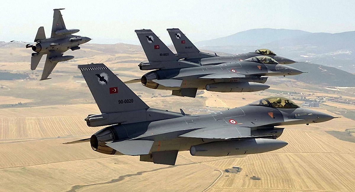 ВВС Турции наносит удары - фото 1
