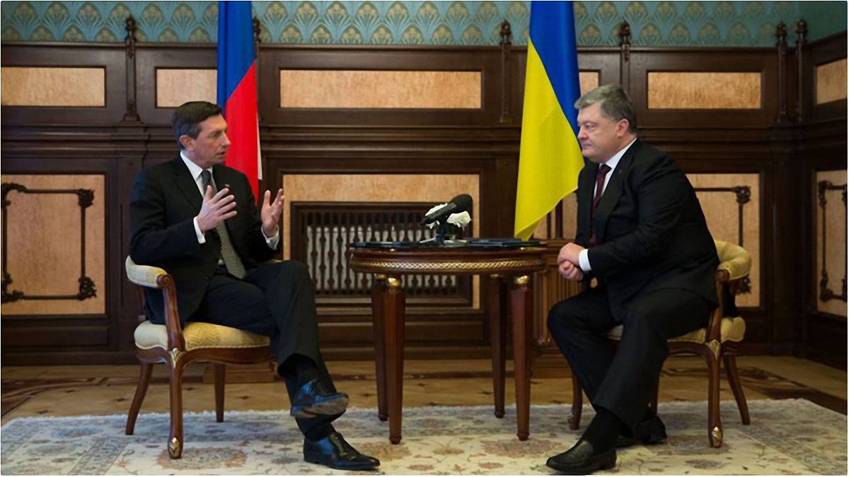 Президенты Украины и Словении провели переговоры в Киеве - фото 1