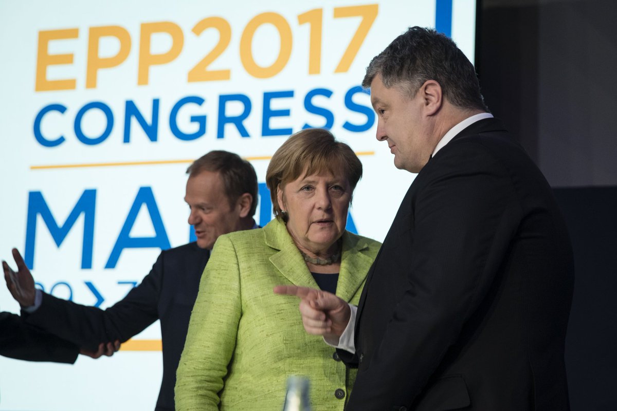 Порошенко и Меркель договорились созвониться - фото 1