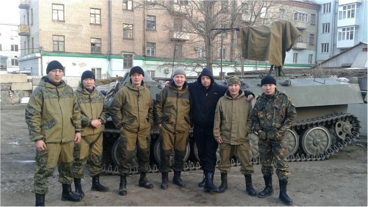 Боевые якуты, если верить русской пропаганде, стали коренными жителями Донбасса - фото 1