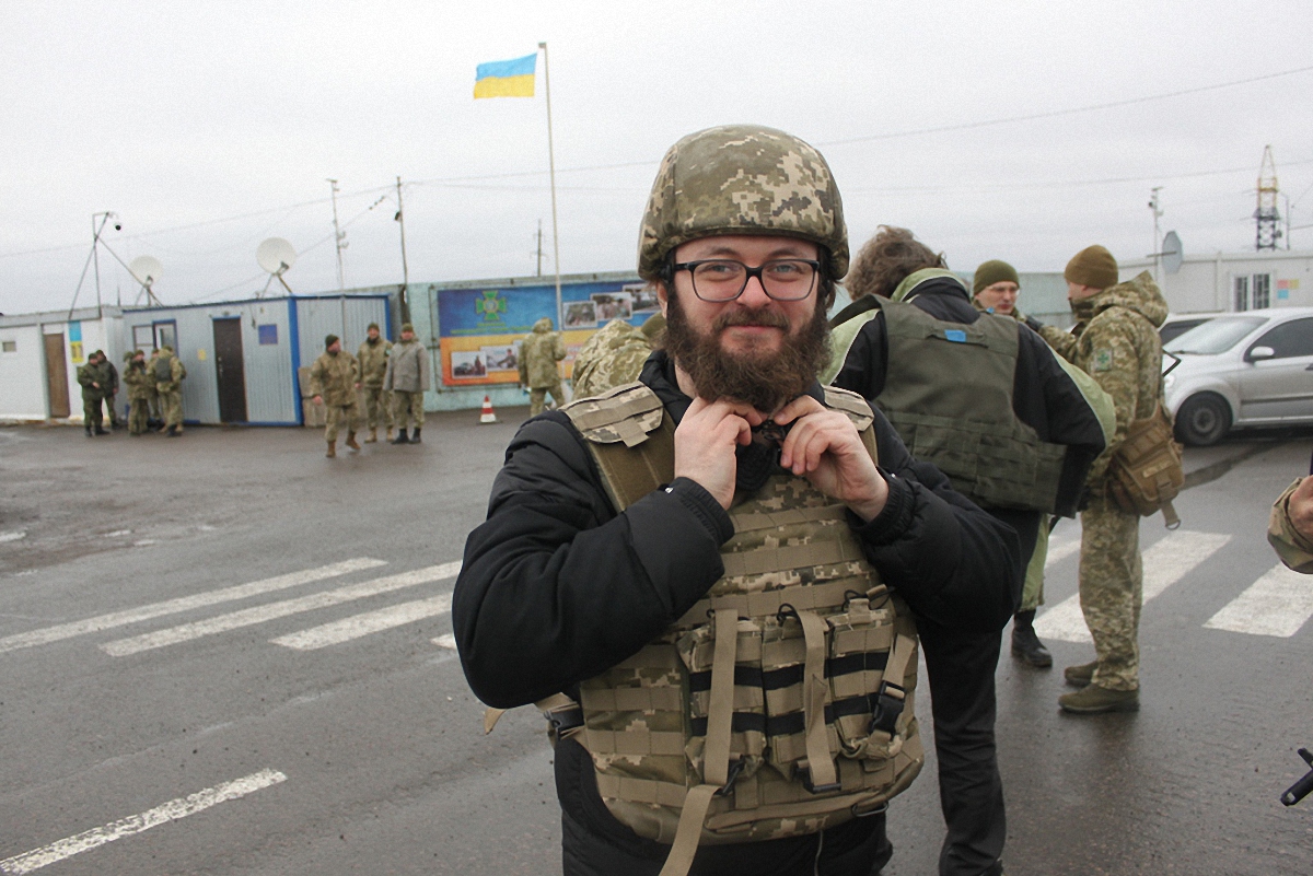 Дзідзьо в который раз приехал на передовую, чтобы поддержать защитников Украины - фото 1