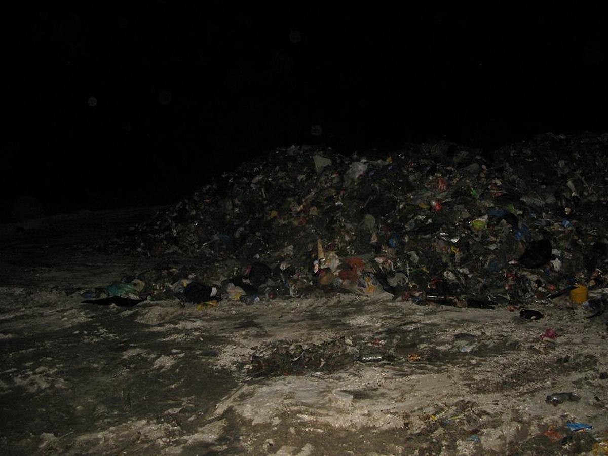 В Обуховском районе обнаружены грузовики с львовским мусором - фото 1