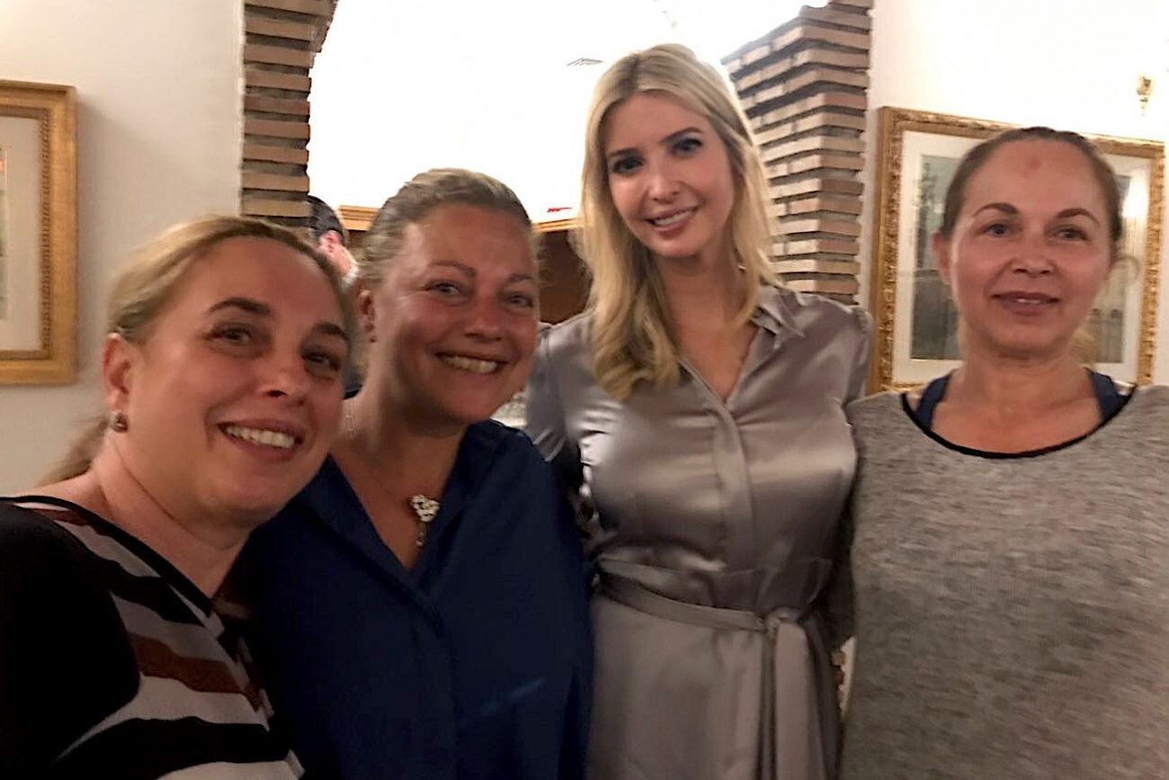 Дочь президента посетила ресторан в Риме - фото 1