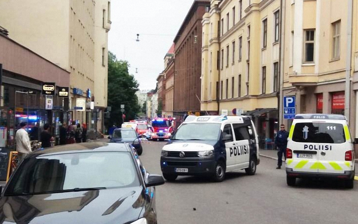 Мужчина снес пятерых прохожих в Хельсинки - фото 1