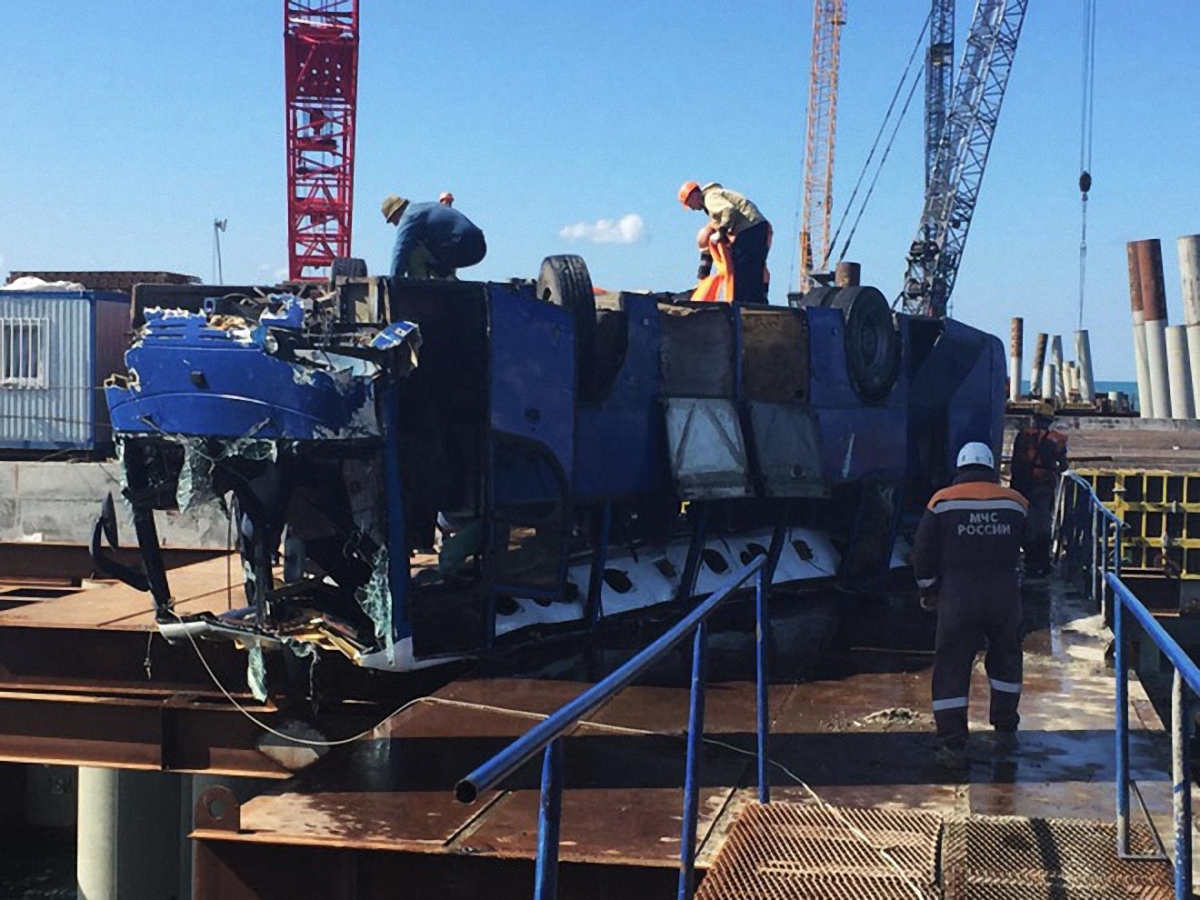 В России произошло масштабное ЧП на строительстве Керченского моста - фото 1
