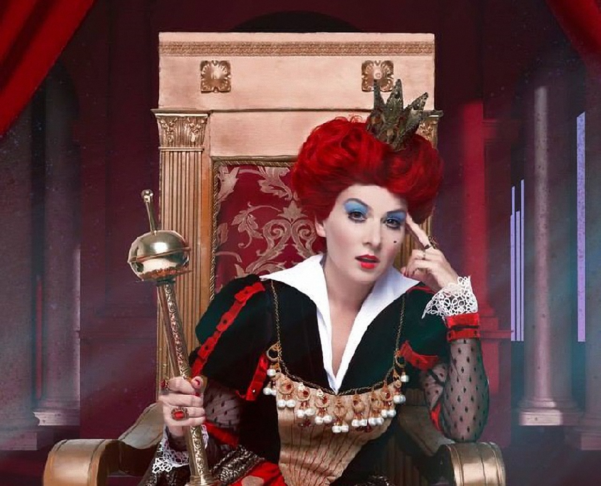 Жанна Бадоева в образе Королевы Червей - фото 1