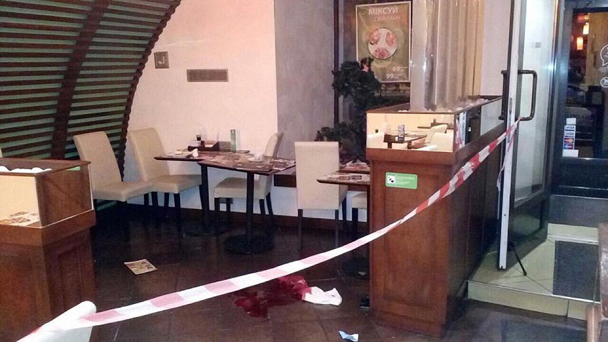 Стрельба в киевском ресторане, ранен кавказец - фото 1