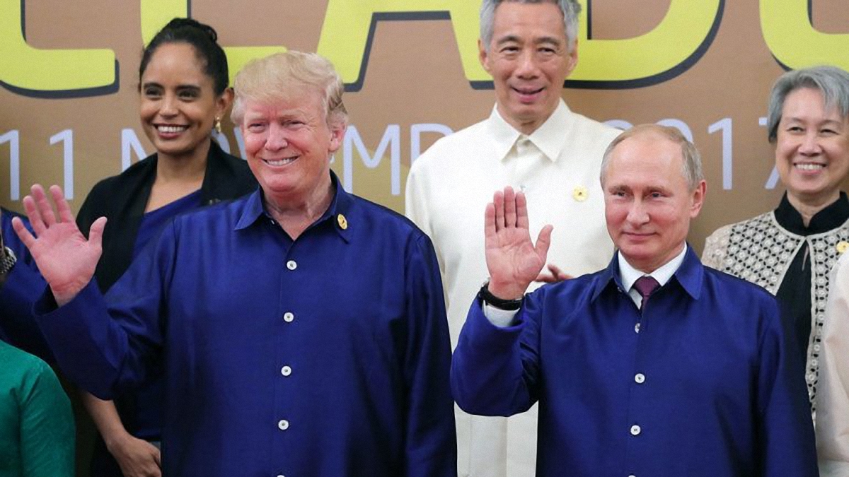 Дональд Трамп и Владимир Путин  - фото 1