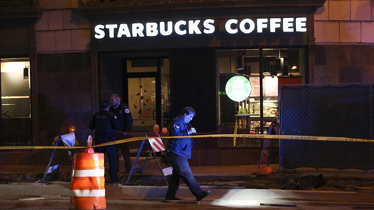 Стрельба в Starbucks Чикаго: есть убитые - фото 1