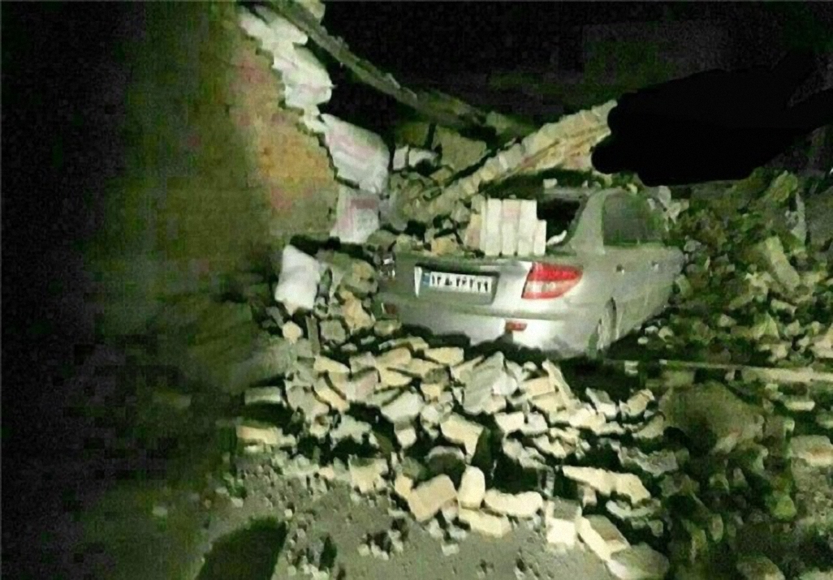 Землетрясение на границе Ирака и Ирана - фото 1