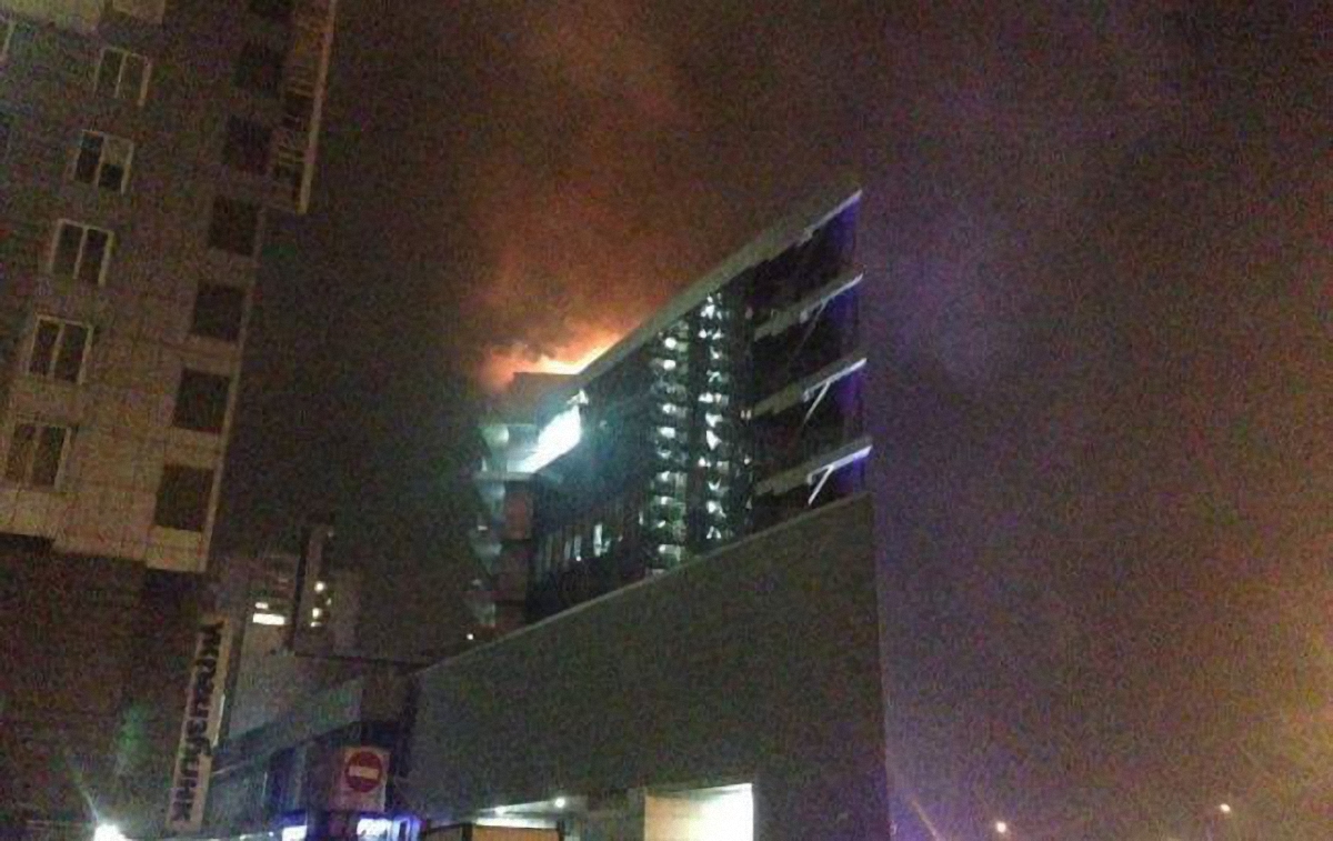 В Киеве горел SilverBreeze - фото 1