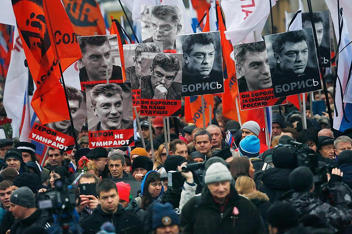 Марш памяти Немцова - фото 1