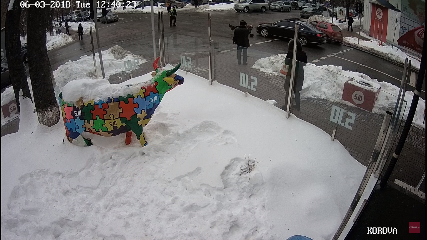 Кортеж Порошенко сбил пенсионера - фото 1