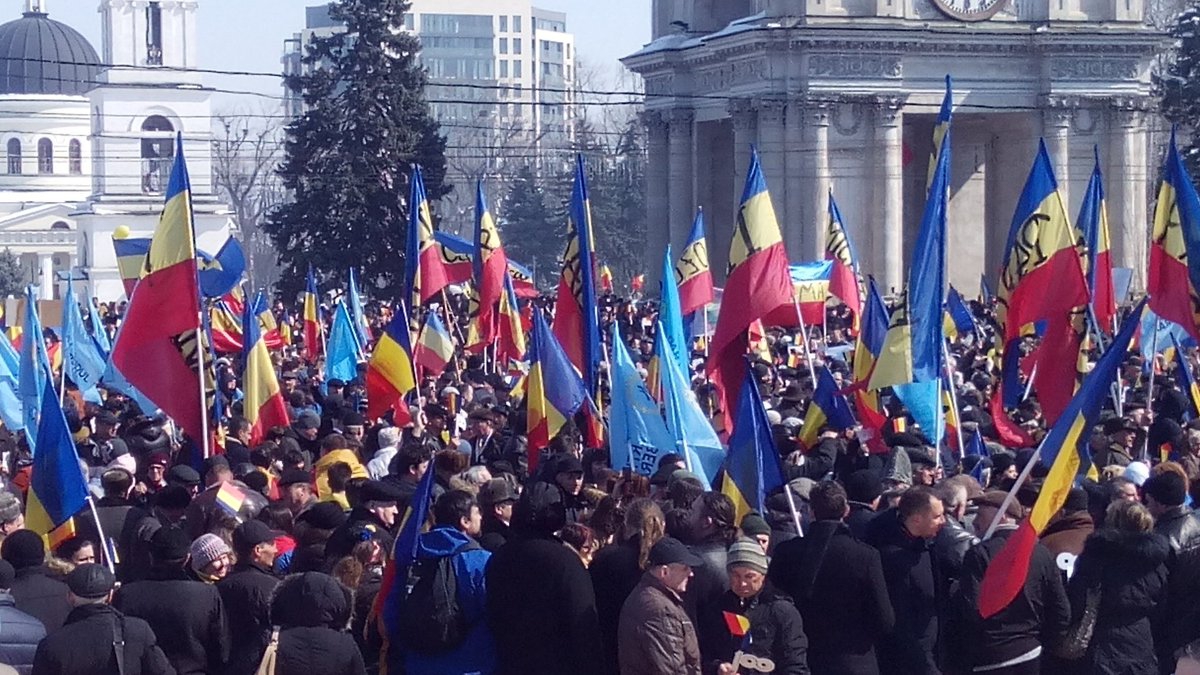 Митинг в Кишеневе 25 марта 2018-го - фото 1