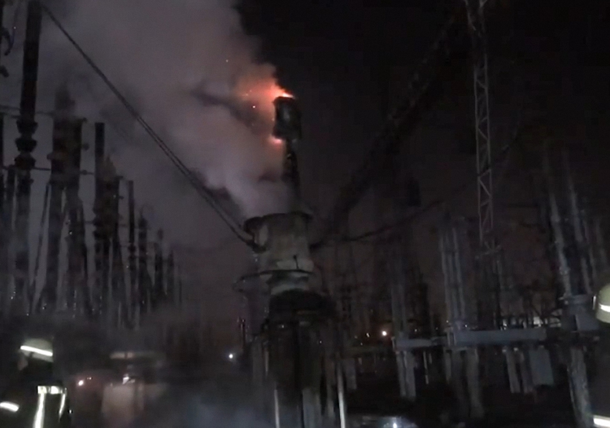 Спасатели потушили пожар на Приднепровской ТЭС - фото 1