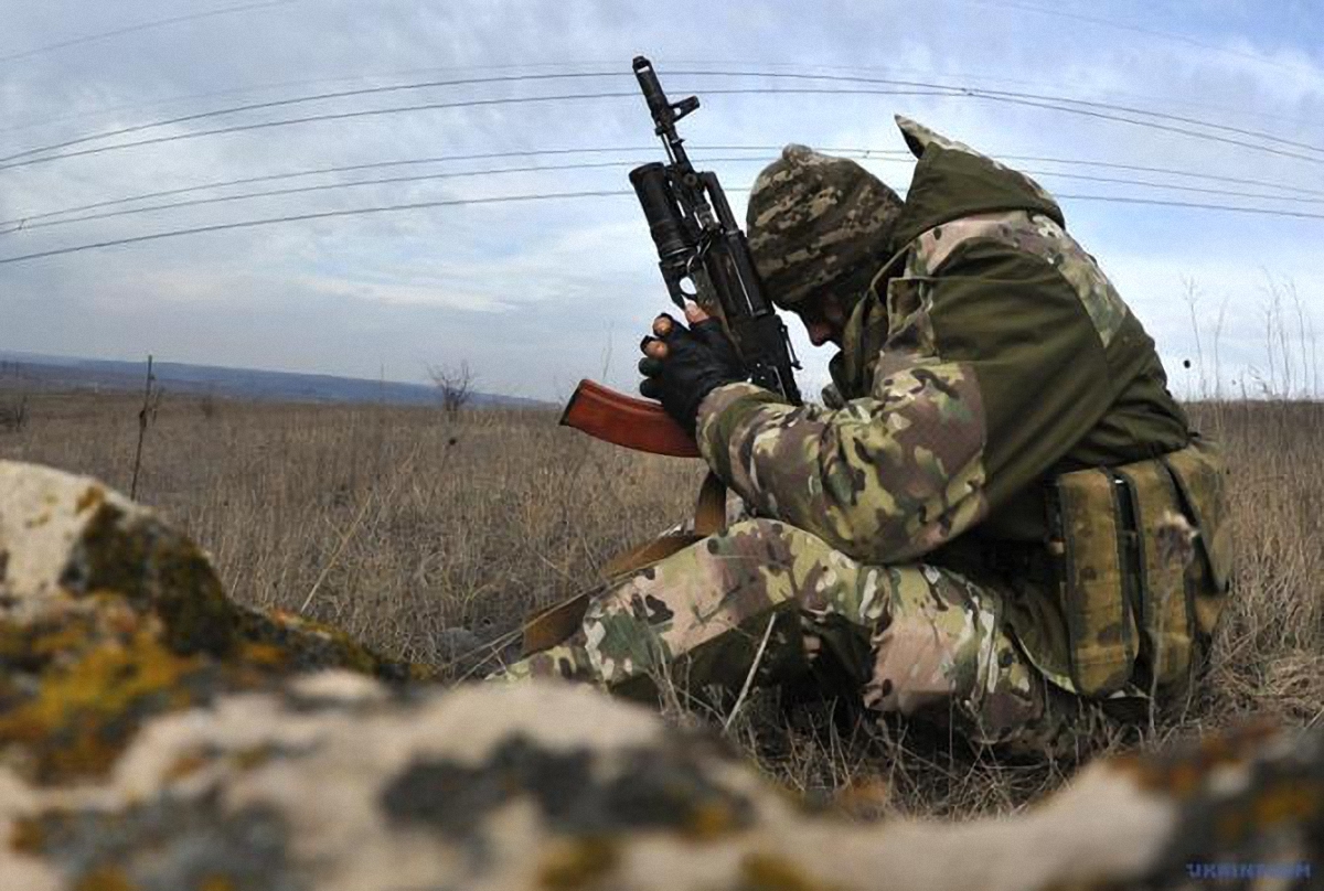 На фронте погиб украинский военный - фото 1