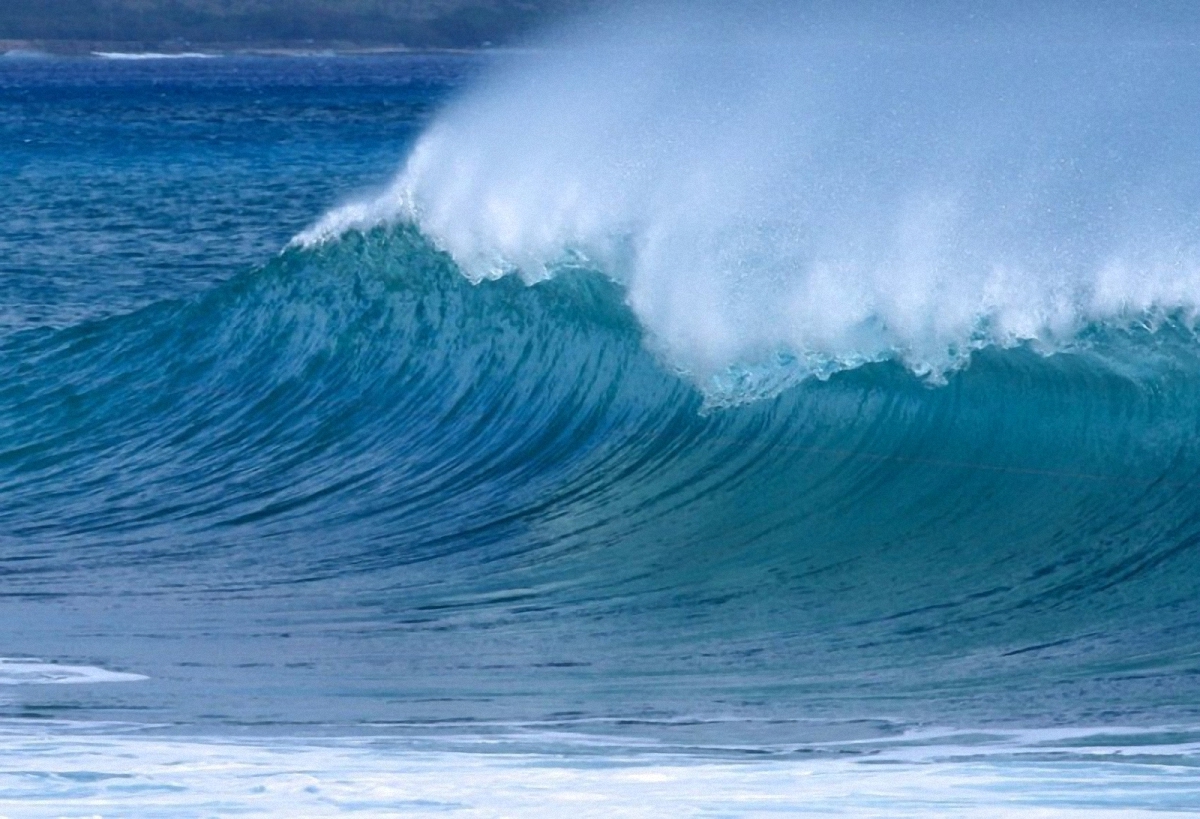 В Новой Зеландии зафиксировали гигантскую волну - фото 1