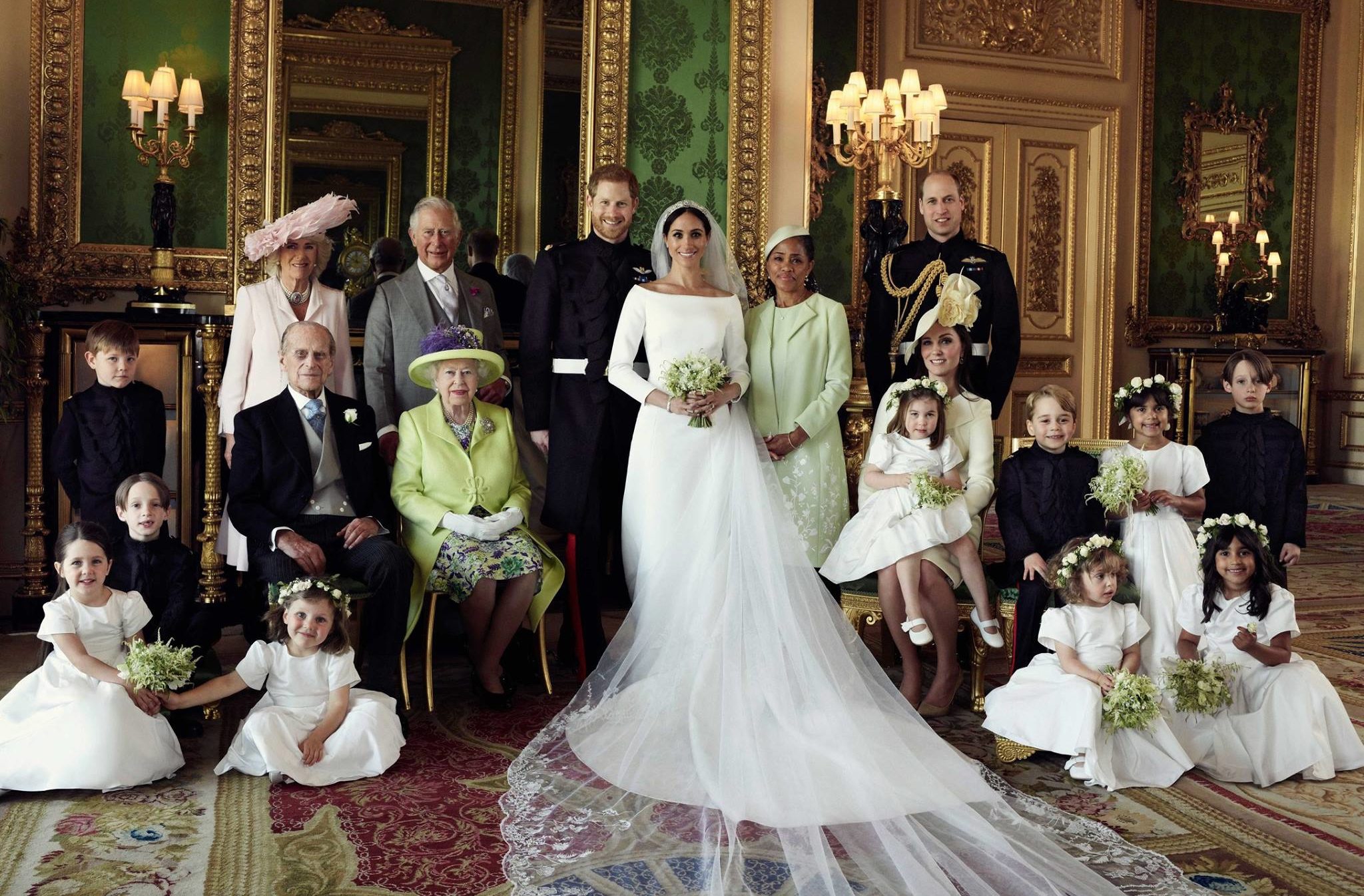 свадебное фото принца Гарри и Меган Маркл - фото 1