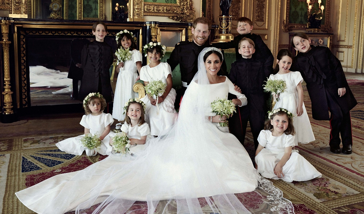 Обнародованы первые официальные фото с королевской свадьбы - фото 1