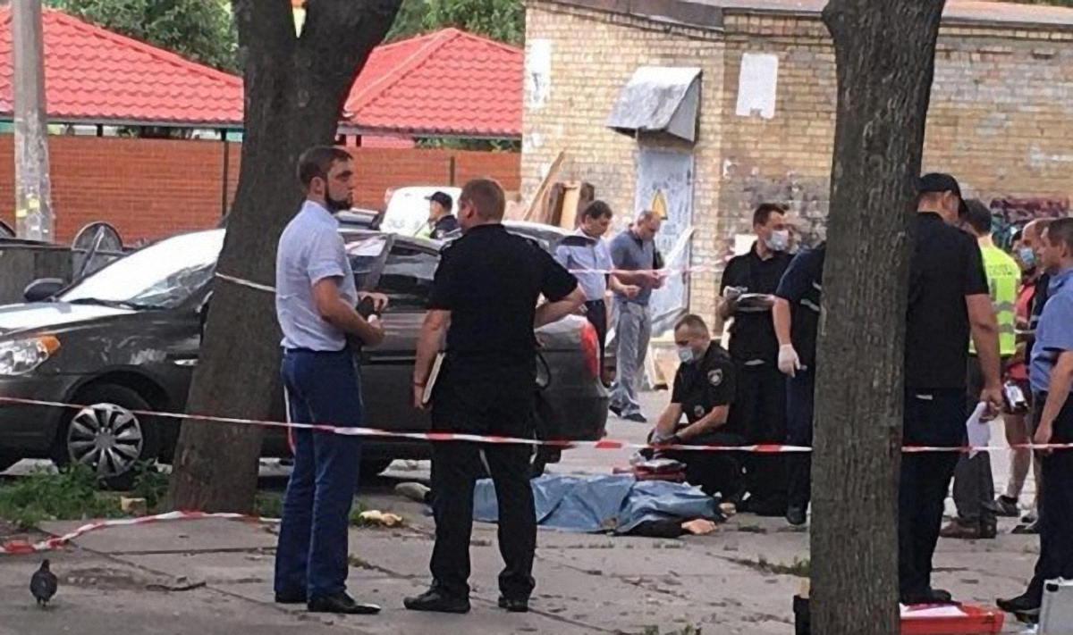 В Киеве расстреляли полицейского - фото 1