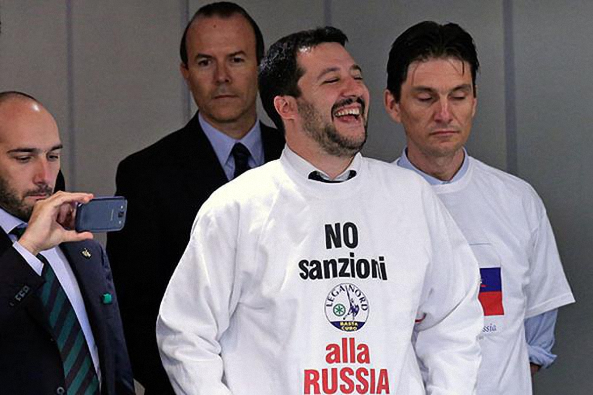 Друг Путина Сальвини собирается добиться отмены санкций - фото 1