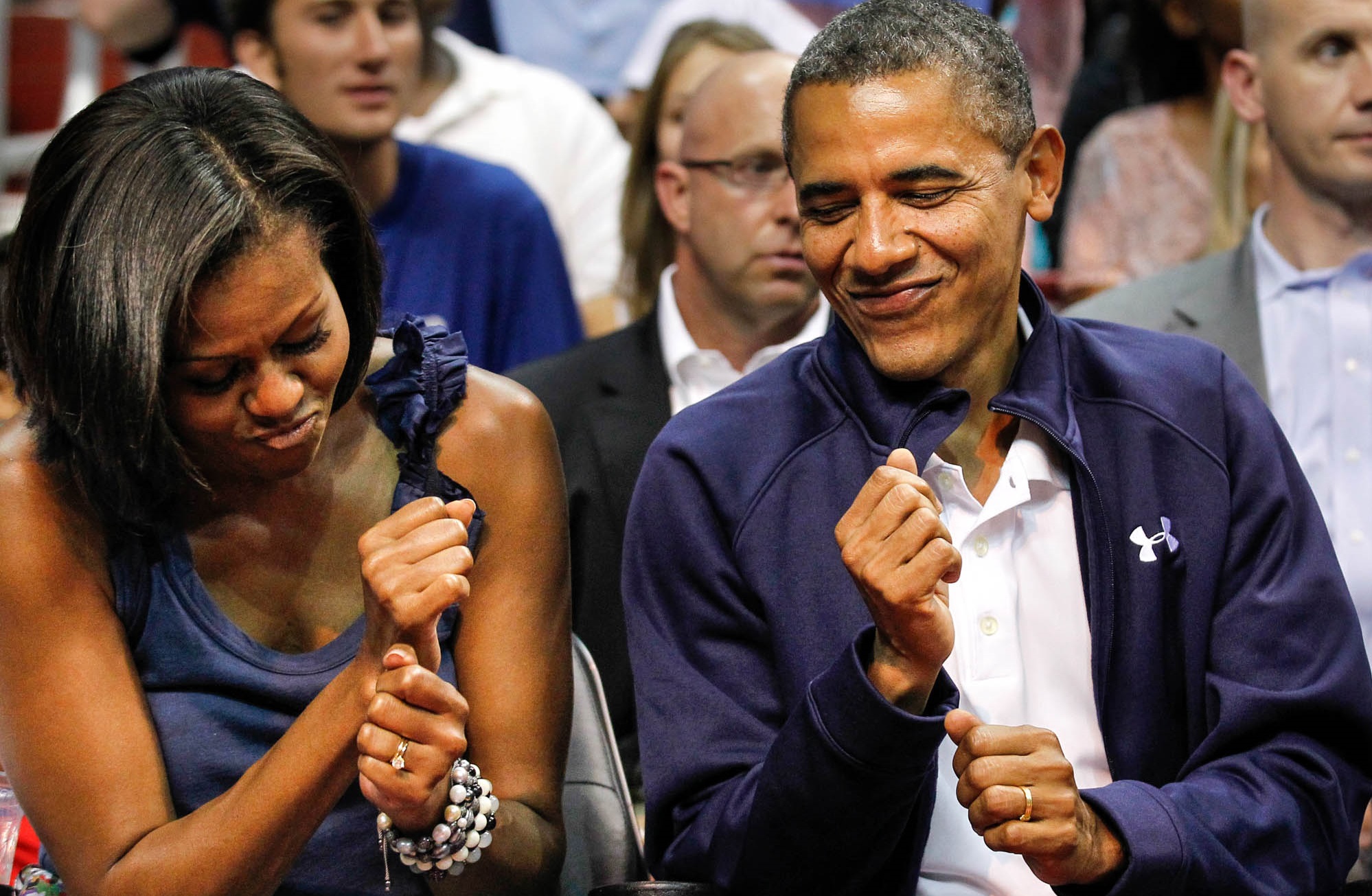 Барак Обама с женой удивили танцами на концерте Бейонсе - фото 1