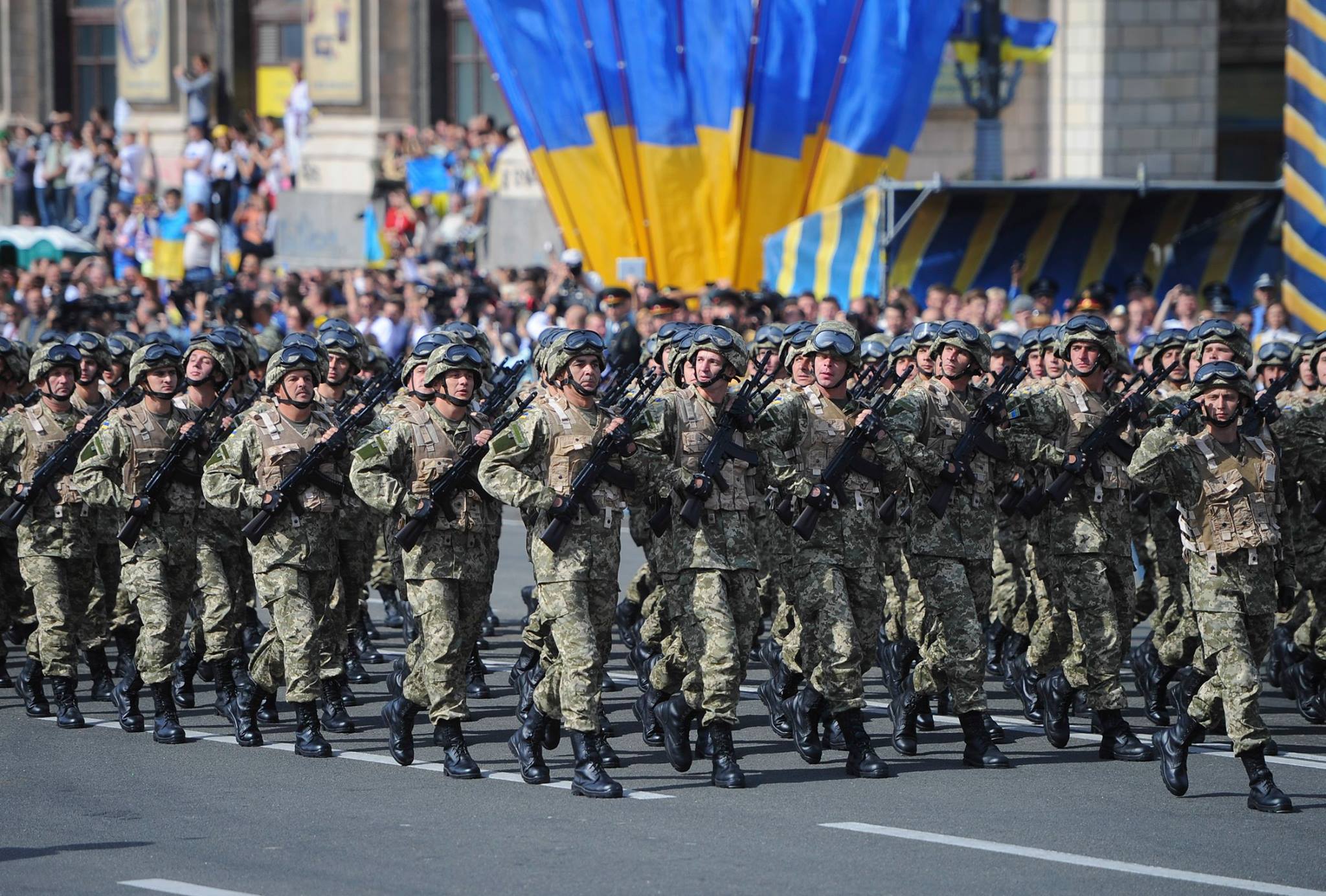 Слава Украине! - на параде впервые использовали новое приветствие ВСУ - фото 1