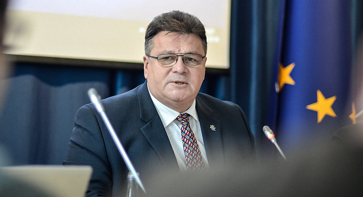 Министр иностранных дел Литвы Линас Линкявичюс - фото 1