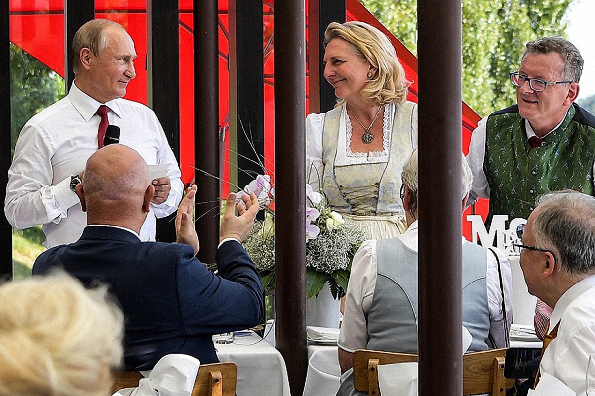 Кнайсль рассказал о присутствии Путина на своей свадьбе - фото 1