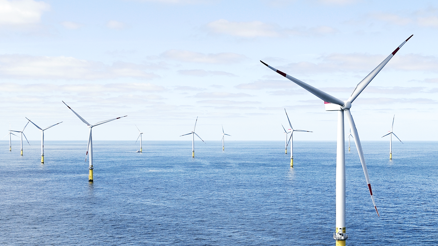В Великобритании запустили крупнейшую в мире плавучую ветроэлектростанцию - фото 1