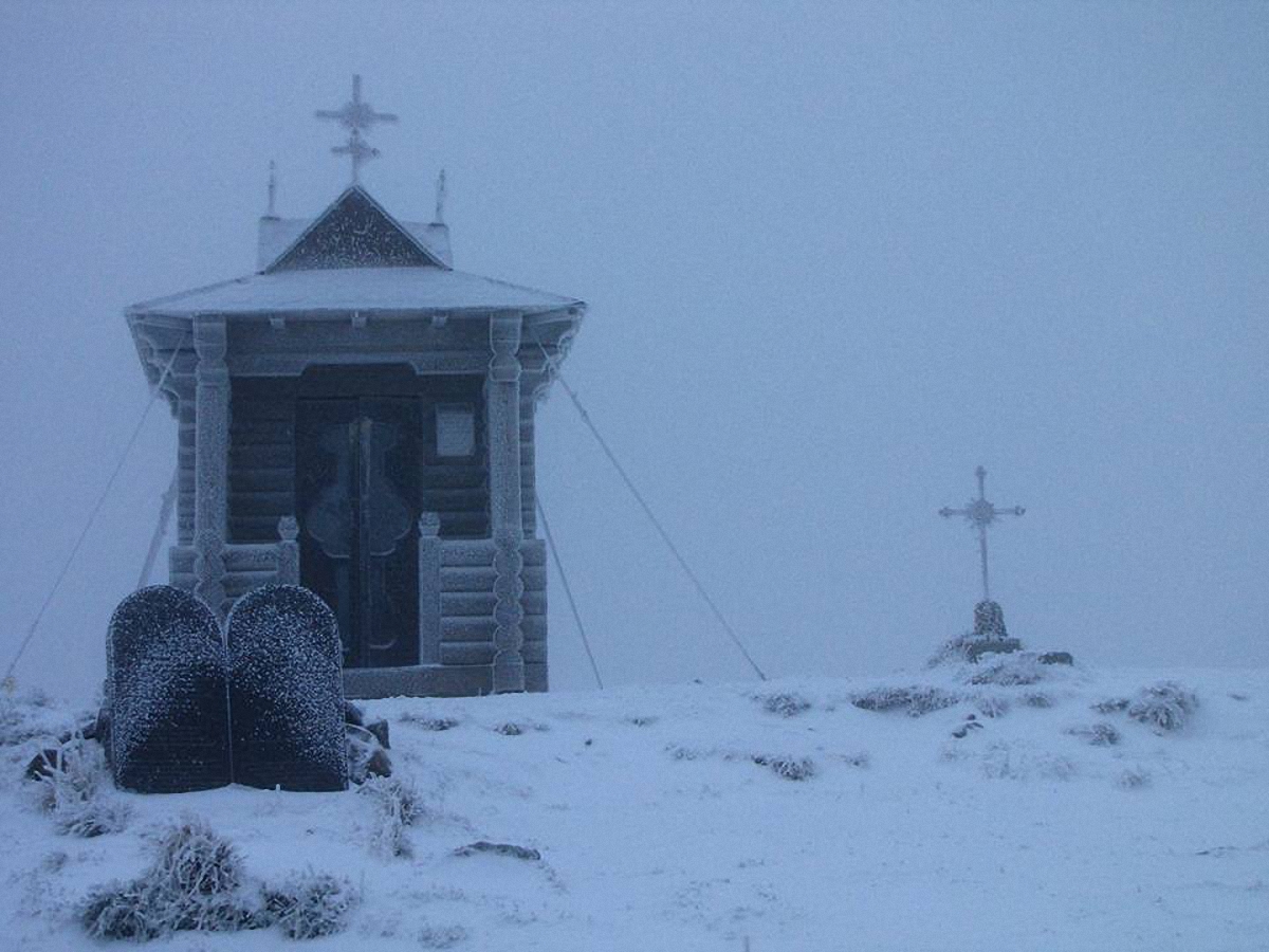 В Украине выпал первый снег - фото 1